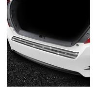 Floweringbeter Bande de protection de seuil de coffre à base de flanelle avec strass étincelants pour protection du pare-chocs arrière de voiture et un attrait visuel (noir)