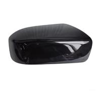 Floweringbeter Boîtier de capuchon de rétroviseur compatible avec pour honda Accord 2003-2007 7e génération pour utilisation côté conducteur ou côté passager (noir-rigide)