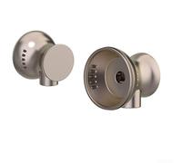 Floweringbeter Boîtier en alliage d'aluminium or rose conçu pour les projets de personnalisation MMCX plats de 15,4 mm
