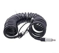 Floweringbeter Câble d'extension à ressort TNC-J vers TNC-K RG58 pour antenne GNSS compatible avec les unités de positionnement de chariot élévateur