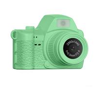 Floweringbeter Caméra compacte HD 2K pour enfants, capteur CCD avec filtres de film rétro, écran IPS de 1,44", lumière LED, prend en charge 128 Go de mémoire, design léger (vert)