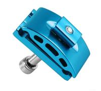 Floweringbeter Capuchon de tête de tige de selle pour VTT fabriqué en alliage d'aluminium AL6061 pour remplacement de tube de selle (bleu)