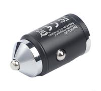 Floweringbeter Chargeur de voiture USB à double port avec technologie de charge rapide, prend en charge une sortie maximale de 36 W, gestion intelligente du courant, compatible avec les véhicules 12 V