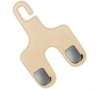 Floweringbeter Cintre discret pour dossier de siège de voiture avec deux crochets et design pliable pour économiser de l'espace pour un look propre à l'intérieur du véhicule avec une large