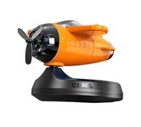 Floweringbeter Désodorisant rotatif à énergie solaire pour voiture avec moteur en cuivre silencieux et double mode de fonctionnement pour une dispersion continue des arômes (orange)