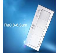 Floweringbeter Échantillon de comparaison de rugosité d'usinage en alliage de nickel pour tour, conçu pour unifier l'acceptation de la finition et aider à évaluer les pièces en l'absence de