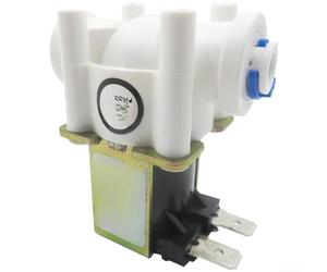 Floweringbeter Électrovanne d'admission d'eau normalement fermée 12 V 24 V CC compatible avec les systèmes de purification par osmose inverse et faible puissance 4,8 W (2 DC12 V)
