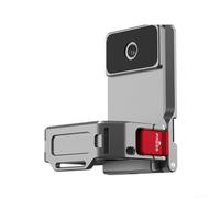 Floweringbeter Extension de station d'accueil magnétique compatible avec DJI Pocket 4 avec support en aluminium pour une installation et un chargement pratiques en déplacement