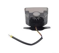 Floweringbeter Feu arrière LED clignotant dynamique pour moto avec clignotants intégrés Plastique ABS résistant aux intempéries pour un éclairage arrière fiable