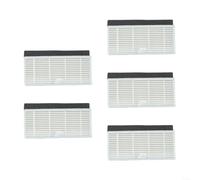 Floweringbeter Filtres de rechange pour aspirateur Eufy RoboVac L35 pour hybride et hybride L35, pièces d'entretien pour un fonctionnement fluide de la machine, 5 ou 10 pièces (lot de 5)
