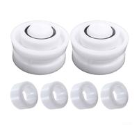 Floweringbeter Guide de roulement à rouleaux RCX26000 et RCX26001 Kit de remplacement pour nettoyeur de piscine Hayward pour robotique TigerShark (6 pièces)