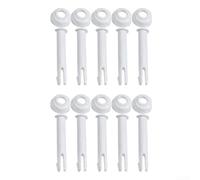 Floweringbeter Hayward Lot de 10 goupilles et rondelles de piscine de 50 mm de long pour assemblages de filtres 28270 28271 28272 compatibles avec les raccords d'équipement de piscine standard