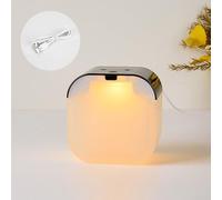 Floweringbeter Humidificateur de chambre à coucher avec grande capacité de pulvérisation et fonctionnement silencieux, conçu pour améliorer l'équilibre de l'humidité de l'air intérieur (noir)