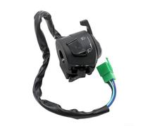 Floweringbeter Interrupteur de commande de guidon de moto prenant en charge l'activation du klaxon, les clignotants, la gestion de l'alimentation des phares et l'interface de démarrage électrique