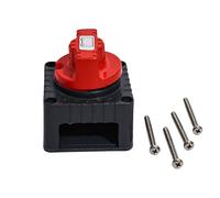 Floweringbeter Interrupteur de déconnexion de batterie 12 48 V 300 A pour bateaux et camping-cars Fonctionnement simple avec deux positions