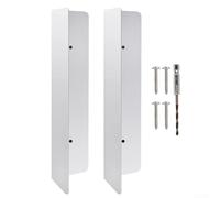 Floweringbeter Joint de porte de garage en acier inoxydable pour sécuriser le seuil inférieur contre les rongeurs et les courants d'air