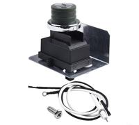 Floweringbeter Kit d'allumage grill avec électrode et bouton compatible avec Weber pour 65737 et pour Deluxe Series 2013+, utilisation barbecue en plein air