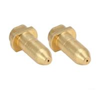 Floweringbeter Kit de buse en cuivre pour nettoyeur haute pression 2 pièces compatible avec plusieurs marques de machines de nettoyage haute pression pour une interchangeabilité fonctionnelle