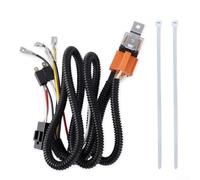 Floweringbeter Kit de faisceau de relais 12 V 40 A conçu pour le montage de calandre pour klaxons sur voitures, camions et véhicules légers avec systèmes électriques standard 12 V