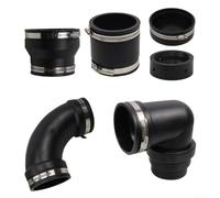 Floweringbeter Kit de tuyau de drainage des eaux usées de 7,6 cm pour camping-car avec connecteur en PVC antidérapant pour installation anti-fuite de système d'égout