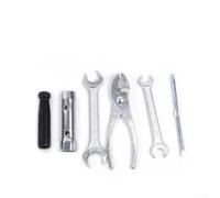 Floweringbeter Kit d'outils robuste en aluminium pour motos, y compris pour C100 C70 CM91 CT70 CT90 S65 S90 Z50 CF70 CT110 CBF1000 VFR800 CBR1100XX ST1300