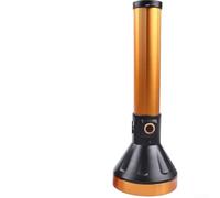 Floweringbeter Lampe de poche LED avec batterie 26650 rechargeable par USB, source de lumière LED P50, trois modes d'éclairage, stroboscope faible, éclairage et fonction banque d'alimentation (B)