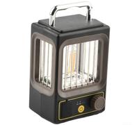 Floweringbeter Lanterne de camping solaire rechargeable de type C avec gradation continue et sortie USB pour le chargement des appareils mobiles, design résistant aux intempéries (TG-ZP08303)