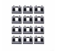 Floweringbeter Lot de 12 pinces de soudage pour tables de soudage et stations de fabrication d'atelier où le contrôle du fil est essentiel (12 pièces, noir)