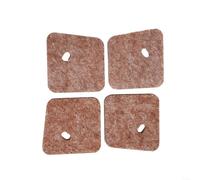 Floweringbeter Lot de 4 filtres à air de rechange pour débroussailleuses FS38/FS45/FS46/FS55/HS45, 4140-124-2800, compatibles avec les modèles SL HL45