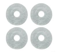 Floweringbeter Lot de 4 serpillères de rechange pour aspirateurs Cecotec pour robot série Conga y compris pour modèle X50