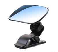 Floweringbeter Miroir de sécurité pour bébé avec clip, angle de vision réglable à 360 degrés et lentille en acrylique incassable