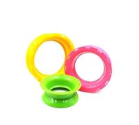 Floweringbeter Moulinet manuel en polypropylène conçu pour les scénarios de pêche à la main et à la ligne de lancer, compatible avec les leurres à cuillère, sans pièces internes, cadre léger (24 cm)