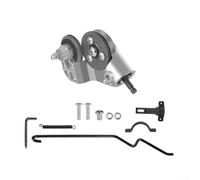 Floweringbeter Outil de grignoteuse en titane monté sur perceuse pour couper le métal convertit n'importe quelle perceuse électrique en une cisaille portable pour les applications d'atelier ou de