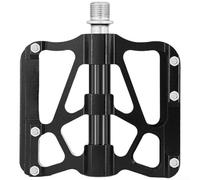 Floweringbeter Pédales de vélo de montagne 9/16" - Tige standard triple étanchéité - Plateforme de 92 mm - Compatible avec la plupart des types de cadre de vélo (noir)