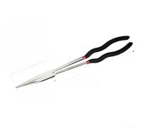 Floweringbeter Pince à bec long de 40,6 cm avec pointes courbées de 45 degrés et 90 degrés pour la gestion des fils (A)