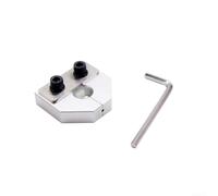 Floweringbeter Pour 1 connecteur de filament de 75 mm pour imprimante 3D compatible avec ABS PC PP PVB HIPS permet une réduction efficace du filament et des déchets d'impression (argenté)