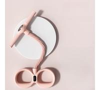 Floweringbeter Pour la maison Fitness Ab Trainer avec affichage numérique en temps réel pour minuteur de répétitions et estimation des calories brûlées (B-Rose)