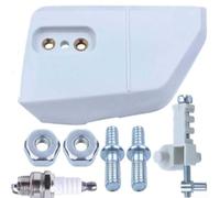 Floweringbeter Pour MS170 MS180 MS210 MS230 MS250 compatible avec les écrous de réglage de tendeur de chaîne