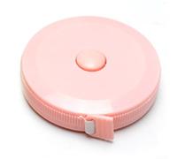 Floweringbeter Ruban de taille compact à double échelle de 152,4 cm pour mesure du corps, suivi du fitness et développement de patrons de couture (rose nordique en vrac)