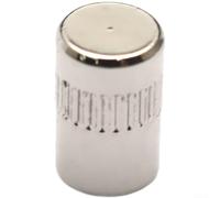 Floweringbeter Sélecteur de bouton en laiton pour guitare électrique avec montage M3 5 et opérationnel pour filetage M3.5 et US 8-32 (norme américaine 3/8 argent)
