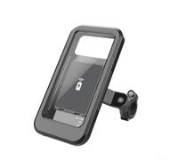 Floweringbeter Support de moto avec fonction de charge sans fil, conçu pour une protection contre les intempéries et un montage sécurisé de l'appareil
