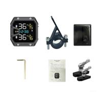 Floweringbeter Système de surveillance de la pression des pneus sans fil complet pour tous les modèles de moto avec mesures de sécurité efficaces (intégré)