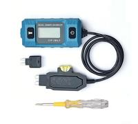Floweringbeter Testeur de circuit de véhicule 12 V avec écran LCD et lumière avant intégrée pour diagnostiquer les problèmes électriques et mesurer le débit de courant