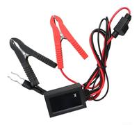 Floweringbeter Testeur numérique de fuite de batterie, pour véhicules 24 V, avec double affichage de tension, lectures de courant pour test de courant d'obscurité non interruptif, poignées