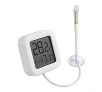 Floweringbeter Thermomètre d'aquarium à sonde en acier inoxydable avec design fusible à haute température et compatibilité avec l'application ForMI Home pour une surveillance continue (eau de mer 1 m)