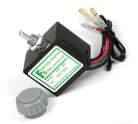 Floweringbeter Thermostat de climatiseur automobile 12 V 24 V Contrôle électronique de la température pour alimentation du compresseur et connexion de fil de terre (24 V)