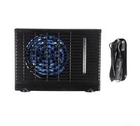 Floweringbeter Ventilateur de refroidissement portable pour voiture 12 V 24 V avec deux vitesses réglables et boîtier ABS compatible avec la plupart des véhicules (24 V)