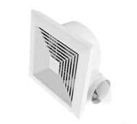 Floweringbeter Ventilateur d'échappement de plafond 110 CFM pour salle de bain, cuisine, ventilation sans balais, moteur CC silencieux, performance anti-humidité (30,5 cm - A)