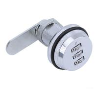 Floweringbeter Verrou mécanique sécurisé à code pour tiroirs et armoires, construction robuste en alliage de zinc conçu pour classeurs pour armoires, unités de rangement et coffre-fort à double porte