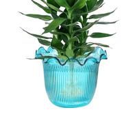 Flowerpot, Améliore Tout Arrangement, 8x10x13 Cm / 3.15x3.94x5.12 Pouces, Vase Hydroponique Transparent, Vase De Décoration De Vacances, Conception Claire Élégante, pour Le Travail De Cuisine Au